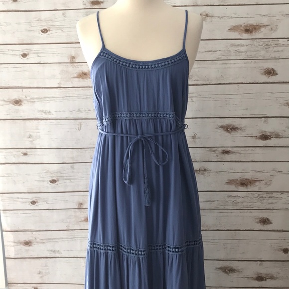 • Motherhood Maternity Blue Maxi Dress •